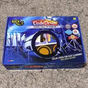 Rock and Roll It CodeDrum Flexible Roll-Up Drum Kit